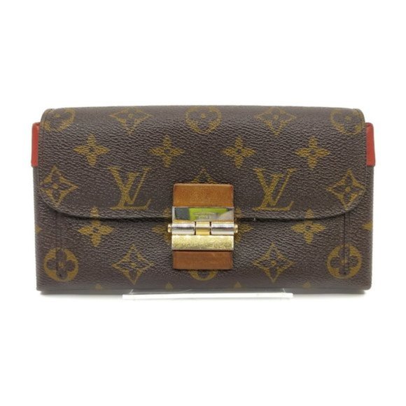 LOUIS VUITTON Monogram Canvas Portefeuille Elise Wallet